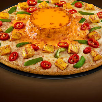 "Cheese Volcano Peppy Paneer (Regular Plus Veg) - Combo - 11 - Click here to View more details about this Product